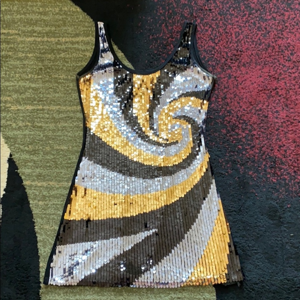 Super fun and sexy sequin mini dress